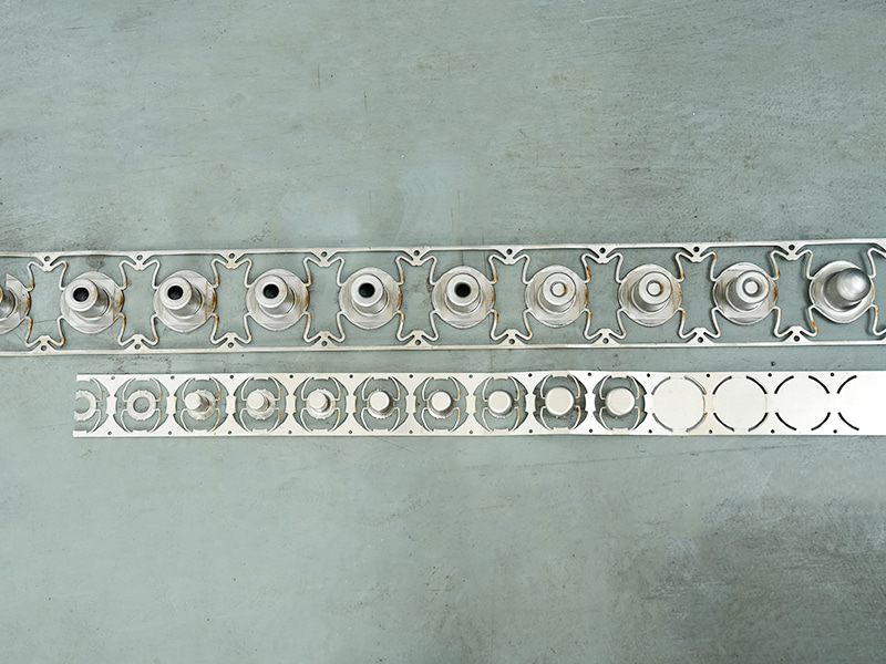 재료 스트립과 곰팡이