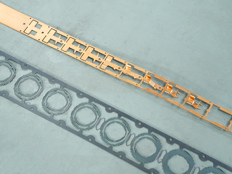 재료 스트립과 곰팡이